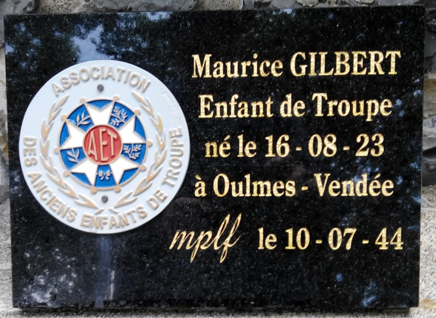 Maurice GILBERT (39 LA 41) Mort pour la France